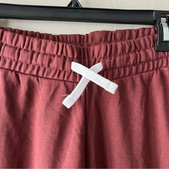 Gymshark cherry Brown Social Club Joggers Size Small - Picture 3 of 7